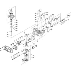 ZT 5132 T - 2017-2022 - 2F1020821/S17 - Stiga Zero Turn Mower Transmission Unit Left Diagram