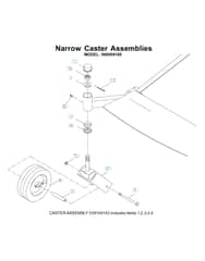Husqvarna Zth5223Kola - Casters 2