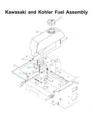 Husqvarna Zth5223Kola - Fuel Tank 2