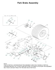 Husqvarna Zth5223Kola - Parking Brake