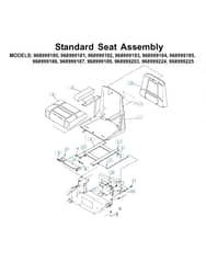 Husqvarna Zth5223Kola - Seat