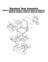 Husqvarna Zth6123Koa - Seat