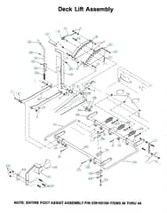 Husqvarna Zth6126 Koa - Mower Lift & Deck Lift