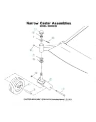 Husqvarna Zth6127Koa - Casters 2