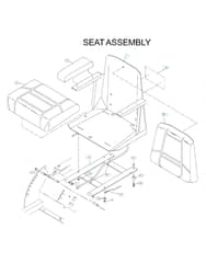 Husqvarna Zth 4819A - Seat
