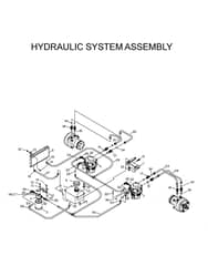 Husqvarna Zthe6125 - Hydraulic Pump