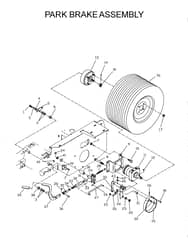 Husqvarna Zthe6125 - Parking Brake