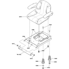 Snapper ZTX105 2691707-00 Seat Group