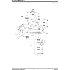 Snapper ZTX105 2692024 Deck and Arbor Group