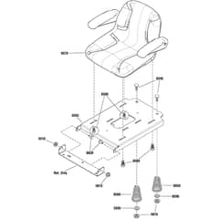 Snapper ZTX275 2691459-00 Seat Group