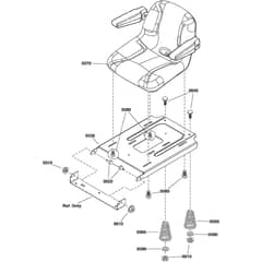 Snapper ZTX275 2691712-00 Seat Group