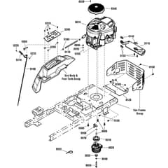 Snapper ZTX350 2691410-00 Engine Group