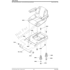 Snapper ZTX350 2691713-00 Seat Group