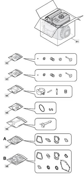 165F-3 - 2009 - 165F-3_08_0002 - Mountfield Engine Kits Diagram