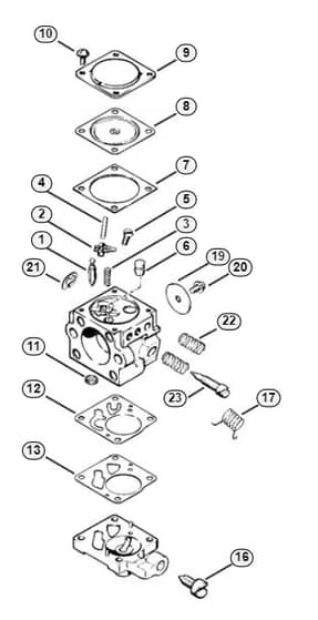 Stihl 024 Wb Carburetor - Q-Group