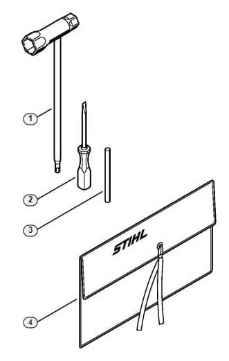 Genuine Stihl TS460 / T - Tools