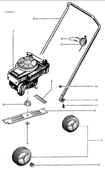Hayter Hunter 41 Special Edition - 302K (302K002181 - 302K099999) - S/E Parts Diagram