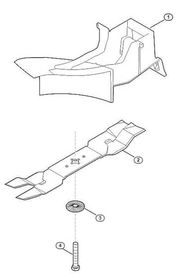 Genuine Stihl AMK048.0 / A - Mulching kit