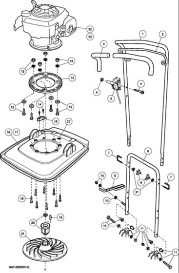 Allen Hovertrim 18" - 180E (311000001 - 311999999) - Mainframe