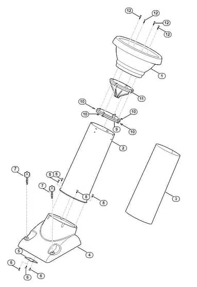 Genuine Stihl GH370 S / A - Funnel