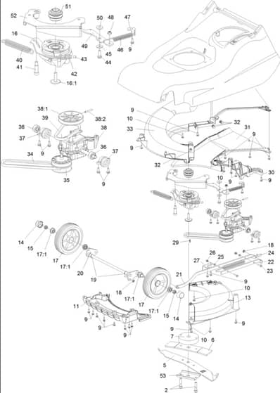 Hayter Harrier 48 BBC AD - 493H (314000001 - 314999999) - Lower Mainframe