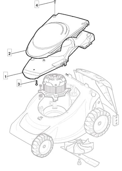 EL 330 - 2008-2011 - 297353653/MO8 - Mountfield Rotary Mower Motor Diagram