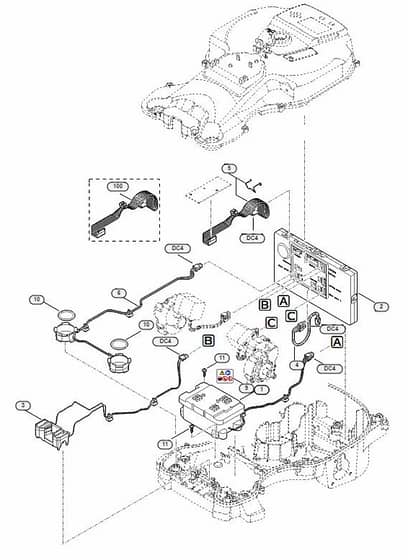 Genuine Stihl RMI422.1 P / E - Electric equipment