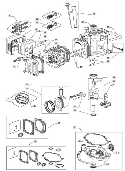 M484 R ES - 2009 - 292505523/UM9 - Mountfield Rotary Mower WBE0701 Cylinder Diagram