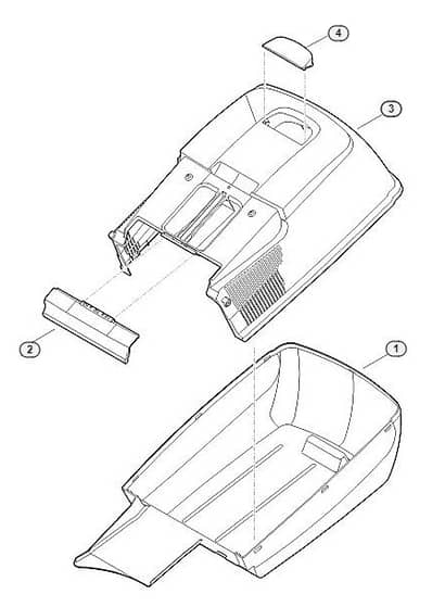 Genuine Stihl RM253.0 T / E - Grass catcher bag