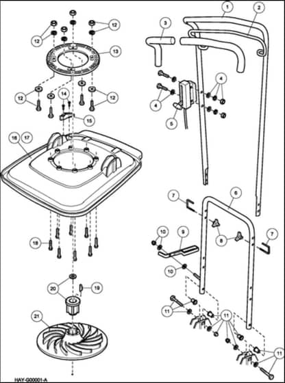 Allen Hovertrim 20" - 181E (181E280000001 - 181E290999999) - Mainframe
