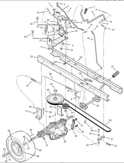 Hayter Heritage 13-30 - 131B (131B001001 - 131B099999) - Motion Drive
