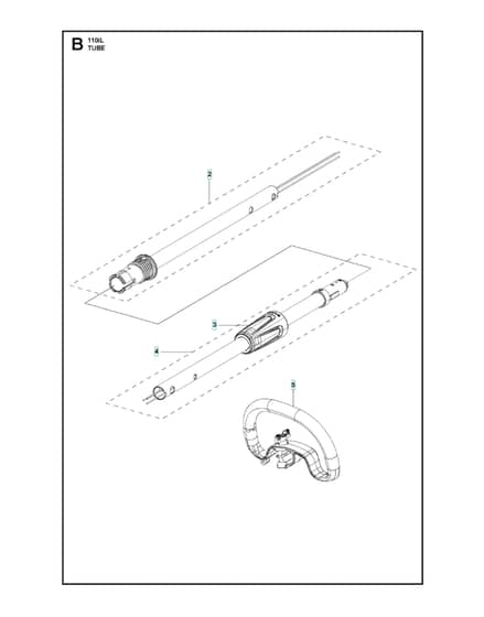 Husqvarna 110Il - Tube