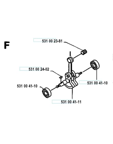 Husqvarna 120 L - Crankshaft