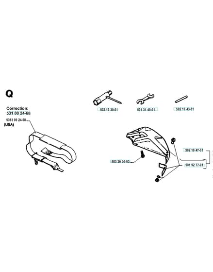 Husqvarna 122 L - Accessories