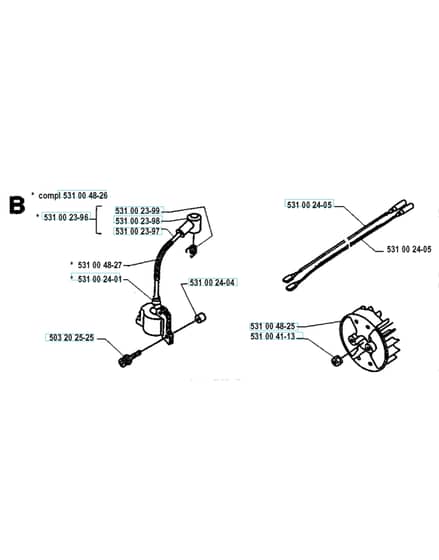 Husqvarna 122 L - Ignition System