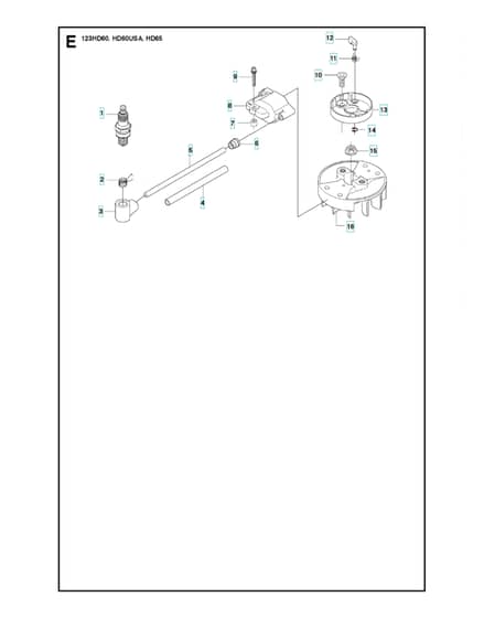 Husqvarna 123HD65X - Ignition System