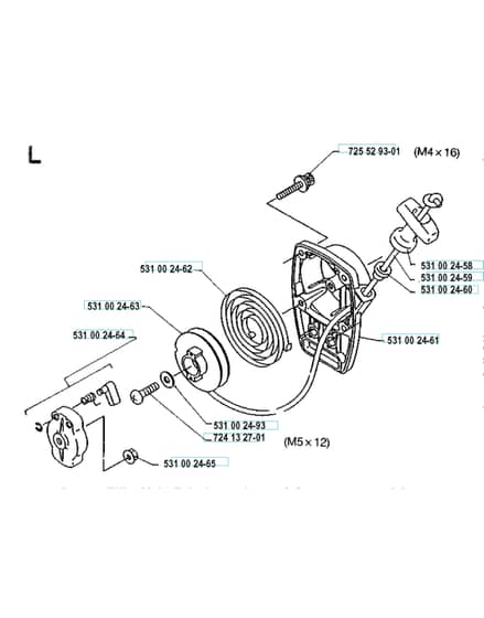 Husqvarna 125RD - 1992-1993 - Starter