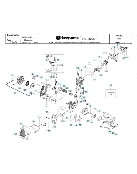 Husqvarna 125L - Engine