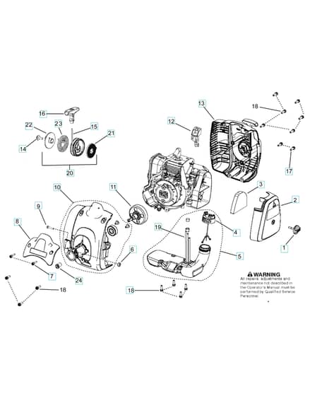 Husqvarna 129C - Housing