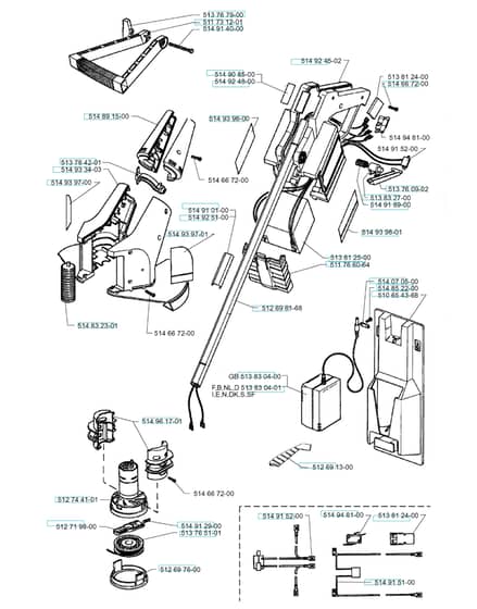 Husqvarna 12RC - 1996-Current - Product Complete