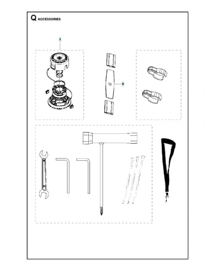 Husqvarna 131R - Accessories