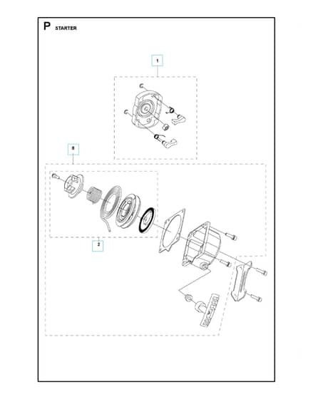 Husqvarna 131R - Starter
