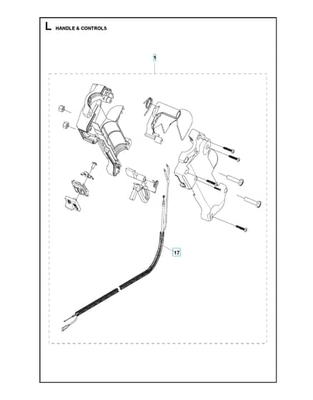 Husqvarna 131Rb - Handle & Controls