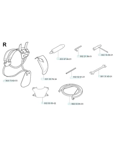 Husqvarna 132R - 1999-2005 - Accessories