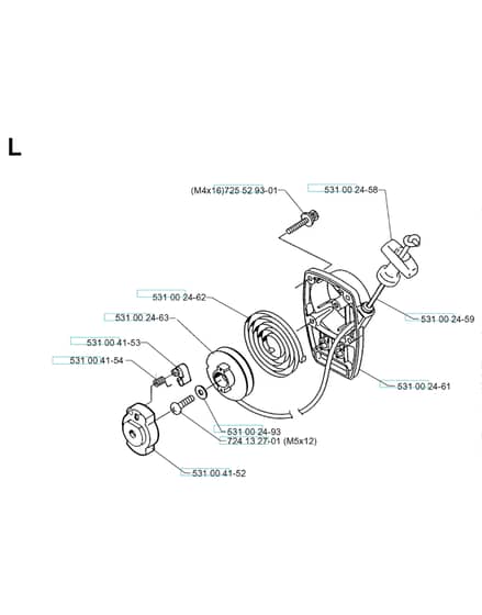 Husqvarna 132R - 1999-2005 - Starter