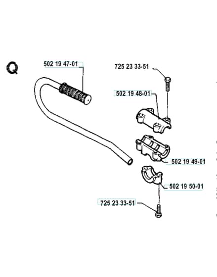 Husqvarna 132RD - 1990-1992 - Harness