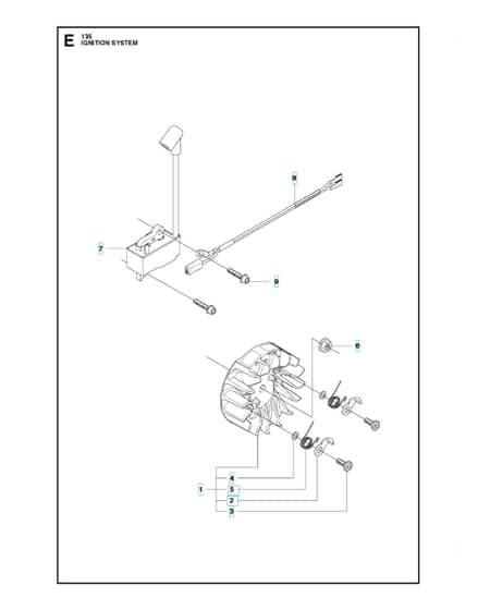 Husqvarna 135E-SERIES - Ignition System