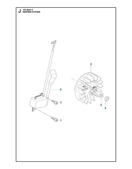 Husqvarna 135MARKII - Ignition System