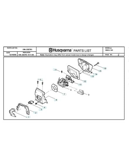 Husqvarna 13620040100001-CURRENT - Carburetor & Air Filter