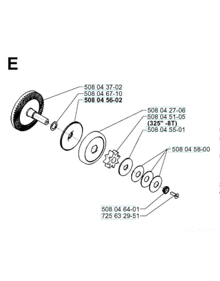 Husqvarna 1400ELECTRIC - 1998-Current - Clutch
